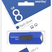 USB флеш накопитель Smartbuy 8GB STREAM Blue (SB8GBST-B)