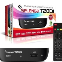 ТВ-приставка для приема цифрового телевидения Selenga T20DI