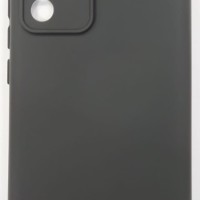Чехол-накладка для Xiaomi Redmi 12X Pro силикон матовый чёрный