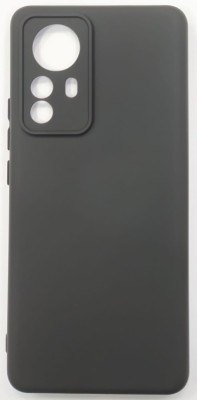 Чехол-накладка для Xiaomi Redmi 12X Pro силикон матовый чёрный Чехол-накладка для Xiaomi Redmi 12X Pro силикон матовый чёрный