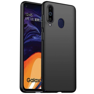 Чехол-накладка для Samsung Galaxy A60 силикон матовый чёрный Чехол-накладка для Samsung Galaxy A60 силикон матовый чёрный