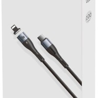 Кабель-зарядка Type-C на Lightning Baseus Zinc Magnetic 20W 1м CATLXC-01 черный