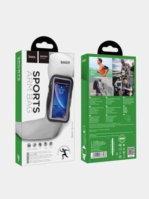 Чехол на руку Hoco Sports Arm Bag BAG01 черный Чехол на руку Hoco Sports Arm Bag BAG01 черный
