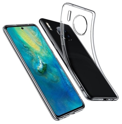 Чехол-накладка силикон 0.5мм Huawei Honor Mate 30 Pro прозрачный Чехол-накладка силикон 0.5мм Huawei Honor Mate 30 Pro прозрачный