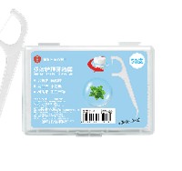 Зубная нить Xiaomi BEHEART Floss Pick (50шт) белая