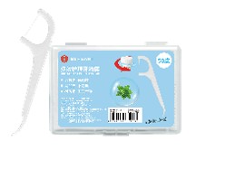 Зубная нить Xiaomi BEHEART Floss Pick (50шт) белая Зубная нить Xiaomi BEHEART Floss Pick (50шт) белая
