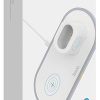 Беспроводное зарядное устройство 3in1 смартфон/Watch/AirPods Hoco CW21 10W/2W/3W белое