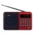 Портативный радиоприемник Perfeo Palm 3Вт/FM/AUX/USB/MicroSD i90-BL черный