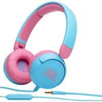 Стереонаушники полноразмерные JBL JR310 1.2м голубые/розовые