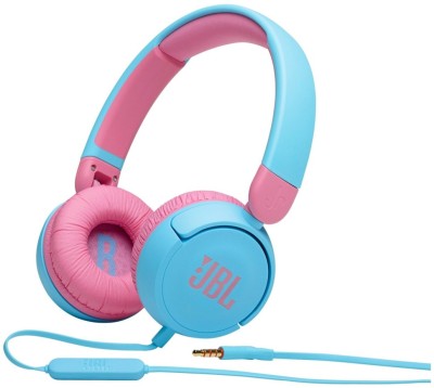 Стереонаушники полноразмерные JBL JR310 1.2м голубые/розовые Стереонаушники полноразмерные JBL JR310 1.2м голубые/розовые