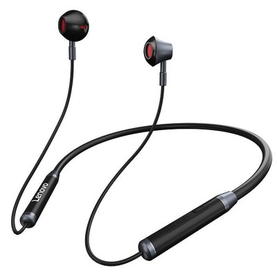 Беспроводные наушники для спорта Lenovo HE06 BT5.0/105mAh/8ч черные Беспроводные наушники для спорта Lenovo HE06 BT5.0/105mAh/8ч черные
