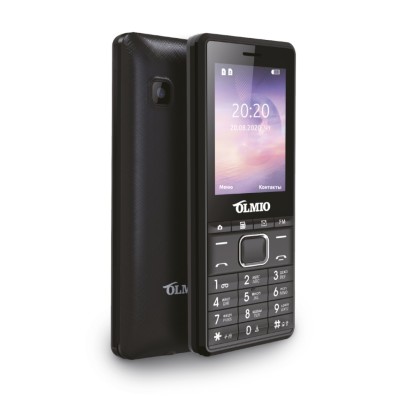 Мобильный телефон Olmio A25 2,4&quot;/800 mAh/FM/камера/фонарик/MicroSD сине-черный Мобильный телефон Olmio A25 2,4"/800 mAh/FM/камера/фонарик/MicroSD сине-черный