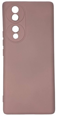 Накладка для Huawei Honor 70 5G Silicone cover без логотипа пудро Накладка для Huawei Honor 70 5G Silicone cover без логотипа пудро