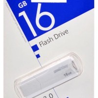 3.1 USB флеш накопитель Smartbuy 16GB Clue (SB16GBCLU-W3) белый