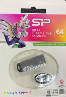 USB флеш накопитель Silicon Power 64GB Touch 830 Silver USB флеш накопитель Silicon Power 64GB Touch 830 Silver