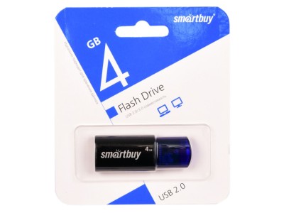USB флеш накопитель Smartbuy 4GB Click Blue (SB4GBCL-B) USB флеш накопитель Smartbuy 4GB Click Blue (SB4GBCL-B)