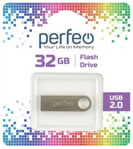 USB флеш накопитель Perfeo 32GB M07 металлический USB флеш накопитель Perfeo 32GB M07 металлический