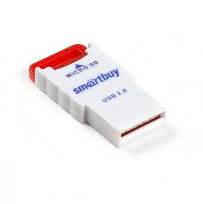 Картридер Smartbuy 707 USB - microSD (SBR-707-R) красный Картридер Smartbuy 707 USB - microSD (SBR-707-R) красный