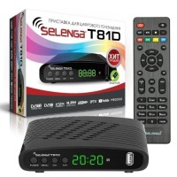 ТВ-приставка для приема цифрового телевидения Selenga T81D