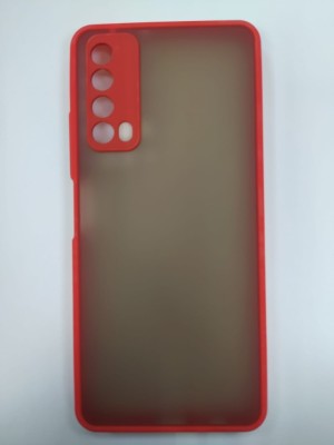 Накладка для Huawei P Smart (2021)  силикон матовая бока цветные ассортимент Накладка для Huawei P Smart (2021)  силикон матовая бока цветные ассортимент