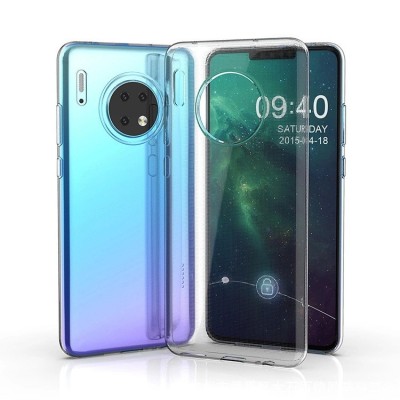 Чехол-накладка силикон 0.5мм Huawei Honor Mate 30 прозрачный Чехол-накладка силикон 0.5мм Huawei Honor Mate 30 прозрачный
