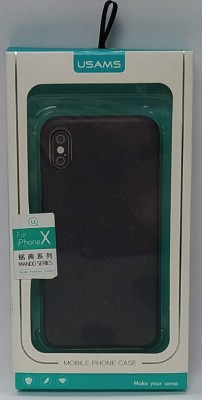 Накладка для i-Phone X Usams Mando силиконовая серая Накладка для i-Phone X Usams Mando силиконовая серая