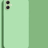 Накладка для Samsung Galaxy A05 Silicone cover бирюзовая