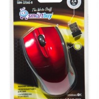 Мышь беспроводная Smartbuy 325AG красная (SBM-325AG-R) / 40