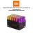 Батарейки Xiaomi ZMI Rainbow ZI7 тип AAA 24 шт цветные - пальчиковые батарейки