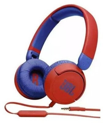 Стереонаушники полноразмерные JBL JR310 1.2м красные/синие Стереонаушники полноразмерные JBL JR310 1.2м красные/синие