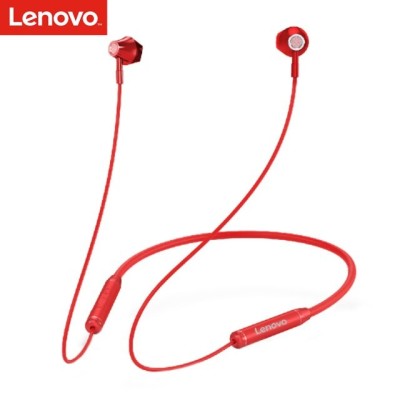 Беспроводные наушники для спорта Lenovo HE06 BT5.0/105mAh/8ч красные Беспроводные наушники для спорта Lenovo HE06 BT5.0/105mAh/8ч красные