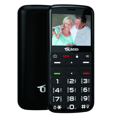 Мобильный телефон Olmio C27 2,31&quot;/1000 mAh/кнопка SOS/камера 0,3мп/фонарик/MicroSD черный Мобильный телефон Olmio C27 2,31"/1000 mAh/кнопка SOS/камера 0,3мп/фонарик/MicroSD черный