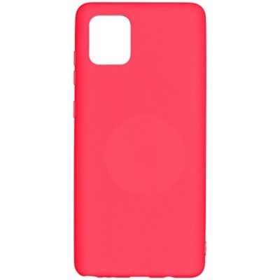 Накладка для Samsung Galaxy A02S/M02S Silicone cover красная Накладка для Samsung Galaxy A02S/M02S Silicone cover красная