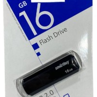 USB флеш накопитель Smartbuy 16GB Clue Black (SB16GBCLU-K)