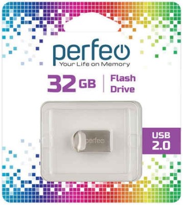 USB флеш накопитель Perfeo 32GB M09 металлический USB флеш накопитель Perfeo 32GB M09 металлический