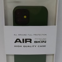 Накладка для i-Phone 12 mini 5.4" K-Doo Air Skin силикон зеленая