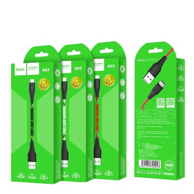 Usb Кабель-зарядка Type-C Hoco X32 Excellent 2A 1м в оплётке TPE белый Usb Кабель-зарядка Type-C Hoco X32 Excellent 2A 1м в оплётке TPE белый