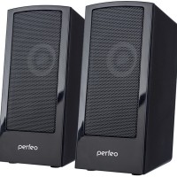Акустическая система 2.0 Perfeo Calibr (PF-A4426) 2х3Вт пластик черная