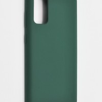 Накладка для Samsung Galaxy A02S/M02S Silicone cover зеленая