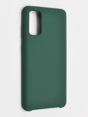 Накладка для Samsung Galaxy A02S/M02S Silicone cover зеленая Накладка для Samsung Galaxy A02S/M02S Silicone cover зеленая