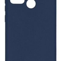 Накладка для Huawei Honor 9X Lite Silicone cover темно-синяя