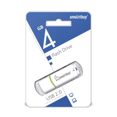 USB флеш накопитель Smartbuy 4GB Crown White (SB4GBCRW-W) USB флеш накопитель Smartbuy 4GB Crown White (SB4GBCRW-W)