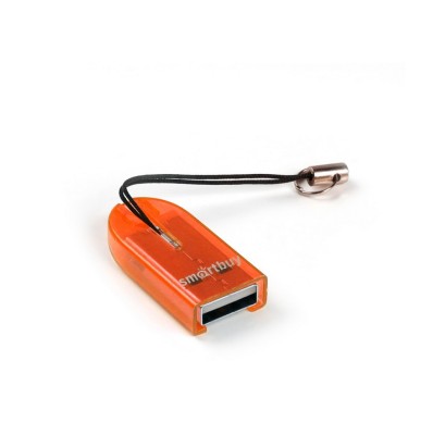 Картридер Smartbuy 710 USB - microSD оранжевый (SBR-710-O) Картридер Smartbuy 710 USB - microSD оранжевый (SBR-710-O)