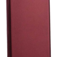 Чехол-книжка Samsung Galaxy A13 4G Fashion Case кожаная боковая бордовая