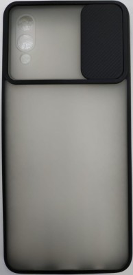Накладка со шторкой камеры Samsung Galaxy A02 матовая черная Накладка со шторкой камеры Samsung Galaxy A02 матовая черная