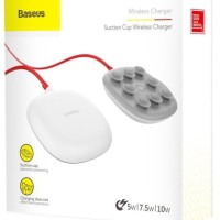 Беспроводное зарядное устройство Baseus Wireless Charger Suction Cup 10W (WXXP-02) белое