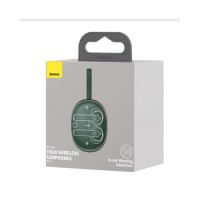 Мобильная Bluetooth-гарнитура Baseus Encok W05 BT5.0/30mAh (400mAh)/4ч (NGW05-06) зеленый