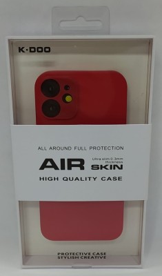Накладка для i-Phone 12 mini 5.4&quot; K-Doo Air Skin силикон красная Накладка для i-Phone 12 mini 5.4" K-Doo Air Skin силикон красная