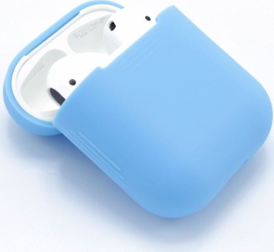 Силиконовый чехол для AirPods голубой Силиконовый чехол для AirPods голубой