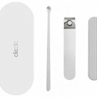 Набор для маникюра Xiaomi Clicclic 3 in 1 Nail Clippers Set CTT001CN серебристый